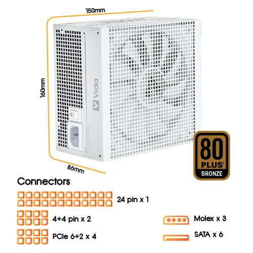 XTY850D-750W-WHT