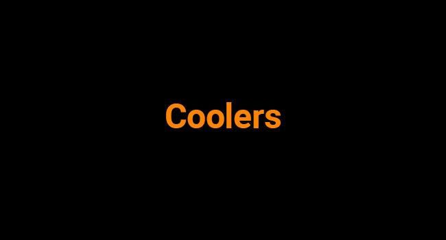 Coolers